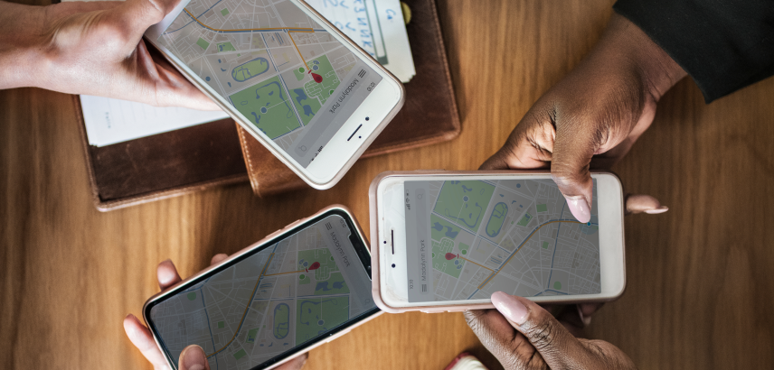 Route Tracker Apps dashboard in SattvaHR for field employee tracking
